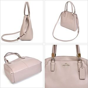 Authentic Coach blush mini crossbody